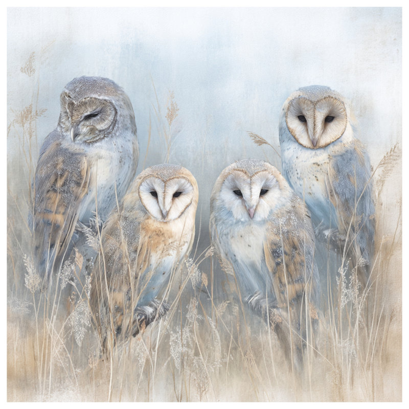 Tapis de bain Barn Owls, L 24 po x L 17 po