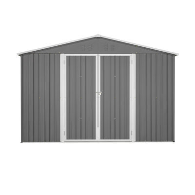 Outdoor Metal Storage Shed Foundation Kit Included
