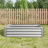 Metal Raised Garden Bed, Rectangle Raised Planter 4×2×1Ft  For Flowers Plants, Vegetables Herb  Silver-1208636033-1208636035