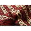 Tapis rouge en laine noué à la main de conception unique 3 pi 2 po x 5 pi 1 po New Age Shawntella