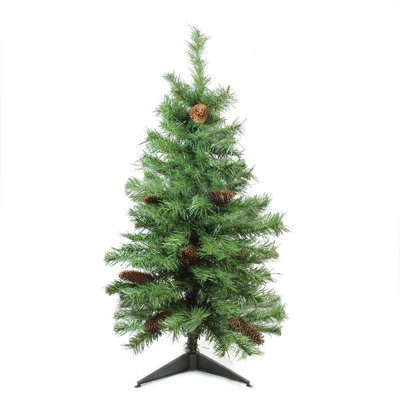 Arbre de Noël artificiel pin moyen 3 pi Dakota - non éclairé