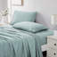 Ensemble de draps plissés à motif de poches très profondes en microfibre double 21 "Southshore-29587737-29587731