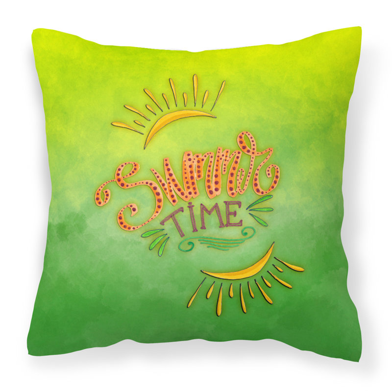 Coussin intérieur/extérieur heure d’été, 18 po x 18 po