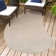 Malpass Modern Rustic Organic Curve Beige Indoor/Outdoor Rug