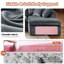 Canapé modulaire en chenille gris foncé compact et confortable pour la maison