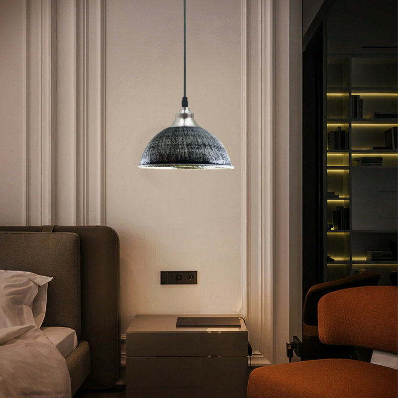 Bucklin 1 - Light Pendant, Brushed Silver, Satin Nickel