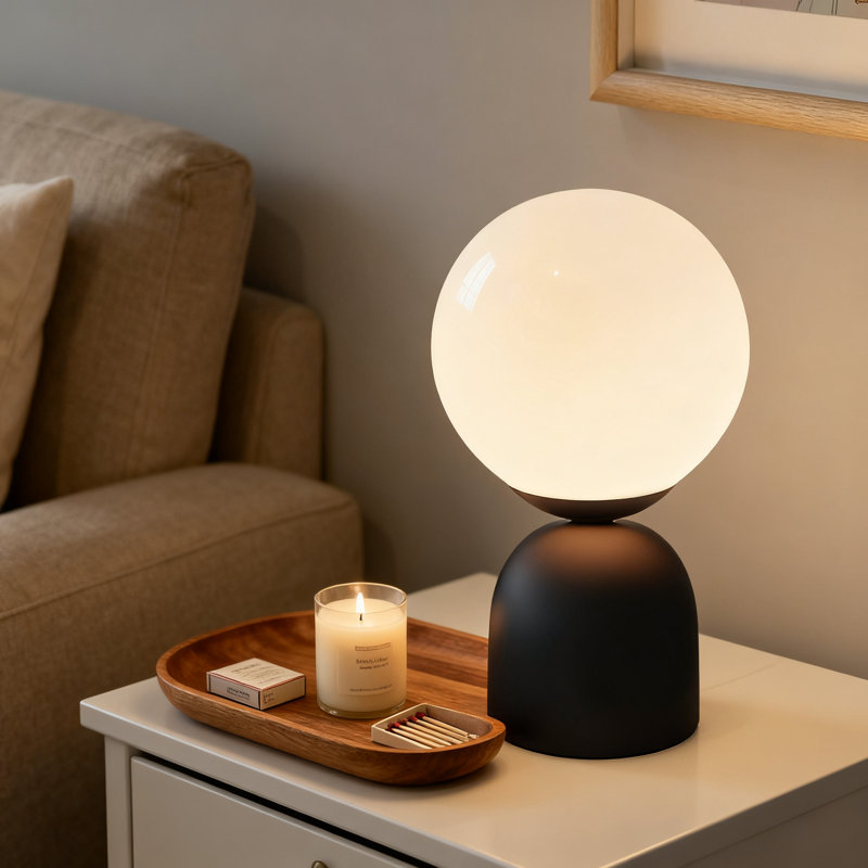 Lampe de table rechargeable sans fil avec pile 5200 mah, commande tactile à 3 niveaux d'intensité réglable, lumière de lecture intégrée à DEL de 320 lumens pour table de chevet
