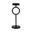 Porte-bougie en métal noir Modern Modern-1551571012