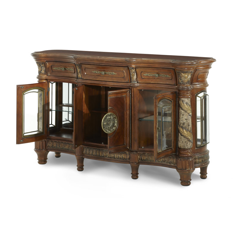 Buffet Villa Valencia en châtaignier classique