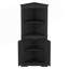 Armoire décorative, armoire d'angle haute avec portes-1100403839