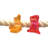 10'' Wood Bird Play Gym for Table Top