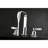 Kingston Brass Paris Two-Handle 3-Hole Deck Mount Widespread Bathroom Faucet with Retail Pop-Up Drain-53240153