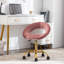 Chaise de bureau ergonomique en velours-1947232431