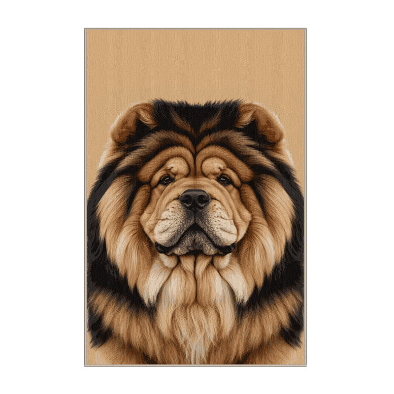  Tapis lavable Chow Chow Dogs, Tapis de couloir 2 pi x 4 pi
