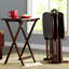 Ensemble de tables-plateaux 5 pièces