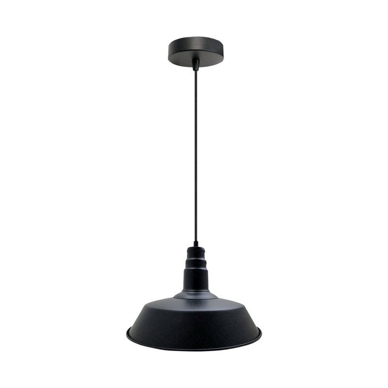 Allyson 1 - Light Single Pendant, Black, Yes