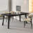Ancient style minimal rectangular dining table-2107081898