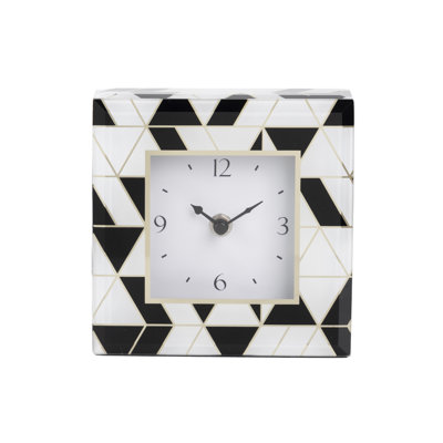 Tabletop Clock in BLACK / WHITE