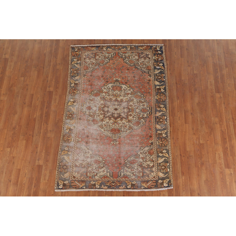 Tapis en laine vieilli 4 x 7