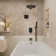 Rainfall Symphony 4-Function 12inch Dual Shower Head Pressure-Balanced Shower System with Bathtub Spout