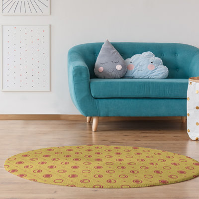 Chenille Geometric Indoor Rug