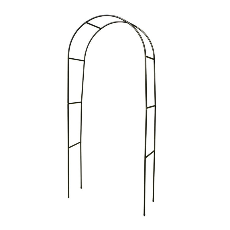 Hafner 240cm H x 140cm W Metal Arched Trellis