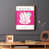 Cadre photo brun simple est en rupture de stock