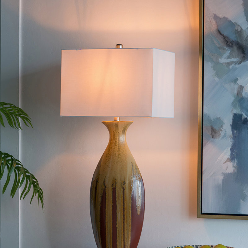 16X10.5X36" Ceramic Table Lamp