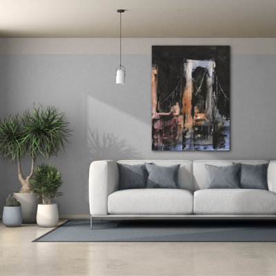 «Urban 1llumination 1» par Ethan Harper, art mural sur toile