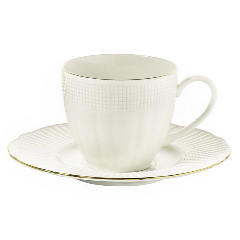 Tasse à espresso et soucoupe