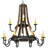 Uppingham 12 - Light Dimmable Tiered Chandelier
