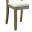 Ensemble de 2 chaises d'appoint en bois
