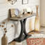 Table de vestibule étroite avec base géométrique-782163907