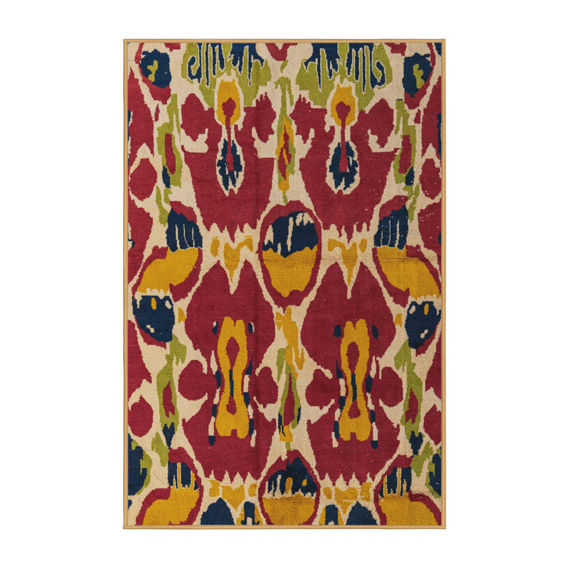 Abstract Indoor Rug, Rectangle 5' x 7'