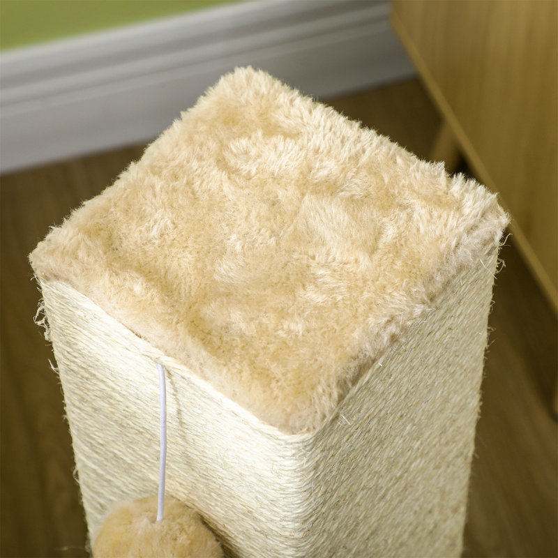Latonya Scratching Post, Beige