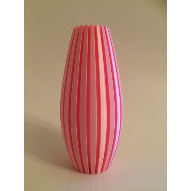 Geoffroy Handmade Table Vase, Pink