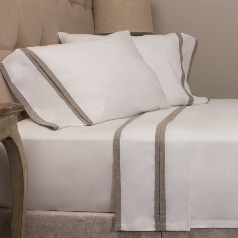 Damaris 100% Linen Pillowcase - Standard