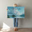 Art mural sur toile Heavenly Blue Clouds-346833464