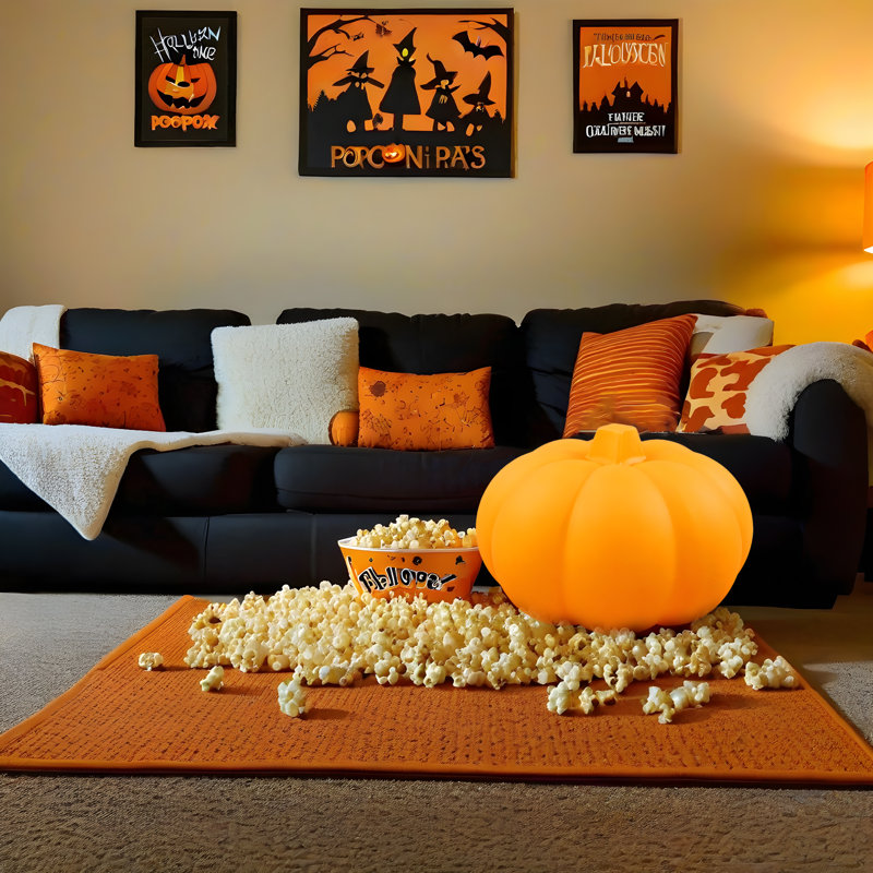 23-inch Solar Pumpkin Lantern