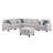 Sam Sectional Sofa With Ottoman