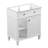 Single Bathroom Vanity Base Only in White