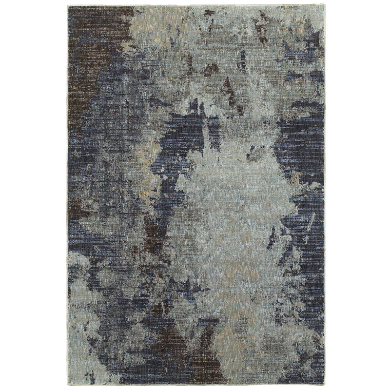 Knox Abstract Indoor Rug, Rectangle 3'3" x 5'2"