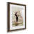 Papier, cadre noyer
