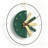 Green Round Wall Clock-1224939923