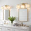  Éclairage pour meuble-lavabo moderne 3 lumières 24 po Leia