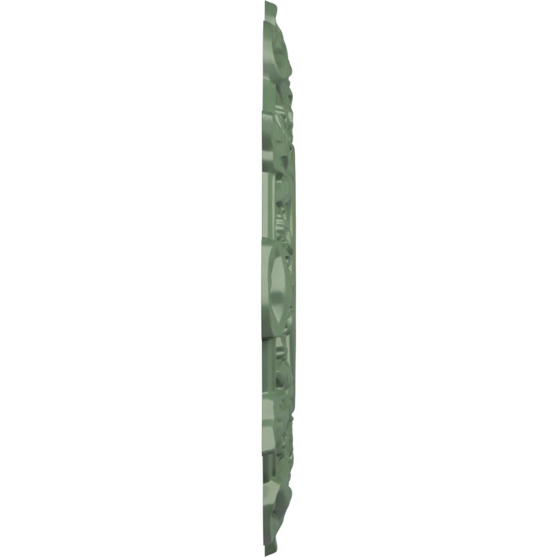 Médaillon de plafond H 17,5 po x l 17,5 po Preston, Vert athénien