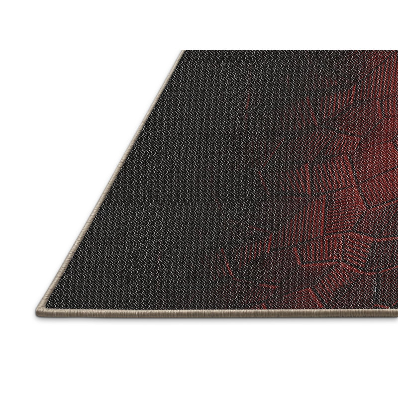 Geometric Indoor Rug, Rectangle 8' x 10'