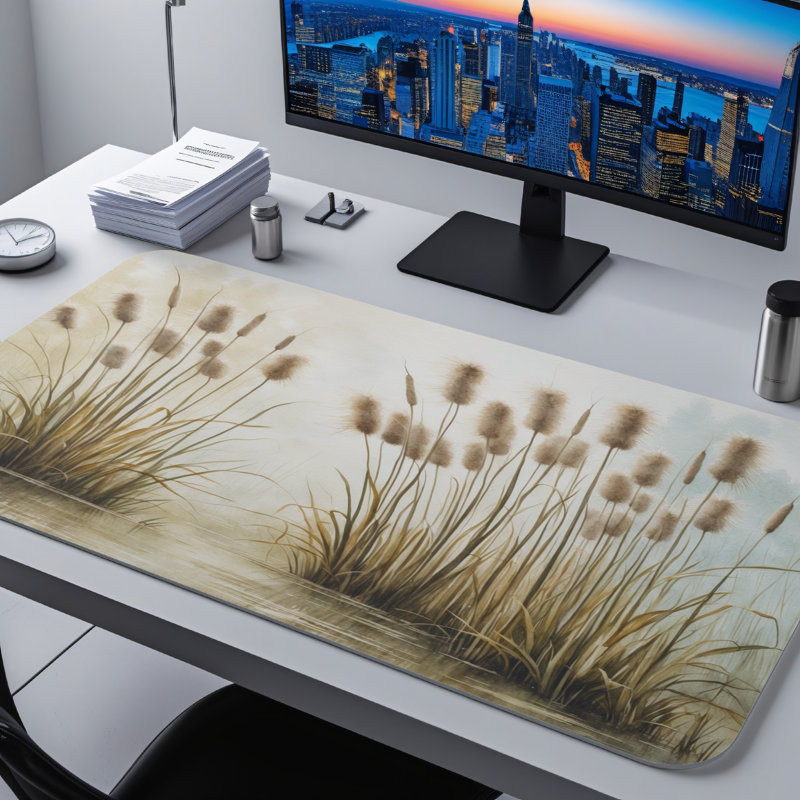 Polyester Desk Pad, 23.6x13.8