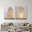 Coastal Window Set High-Gloss Frameless Acrylic Glass Wall Art Landscape & Nature Print by Oliver Gal, Ready to Hang, 16 x 20-182927628-182927631