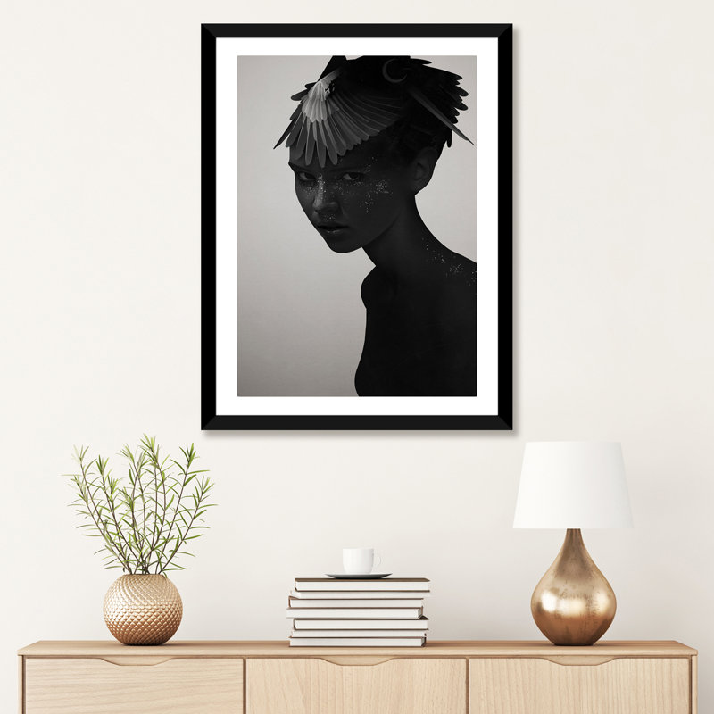 Eva par Ruben Ireland - impression d'art graphique, H 32 po x l 24 po x P 1 po